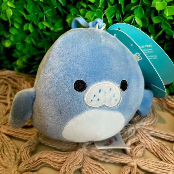 NWT Maeve the Manatee Clip Squishmallows 3" - Picture 6 of 6